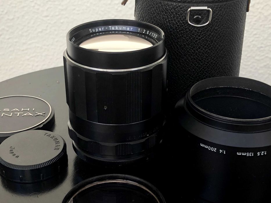 Asahi Takumar 135mm f/2.5 (M42) 1970 - Lente Como Nova!