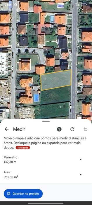 Vendo terreno para construção