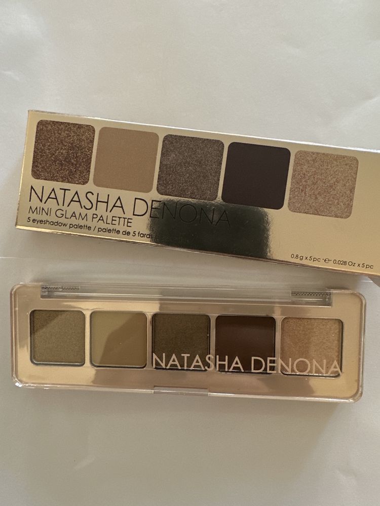 Natasha denona mini glam palette paleta cieni do Powiek