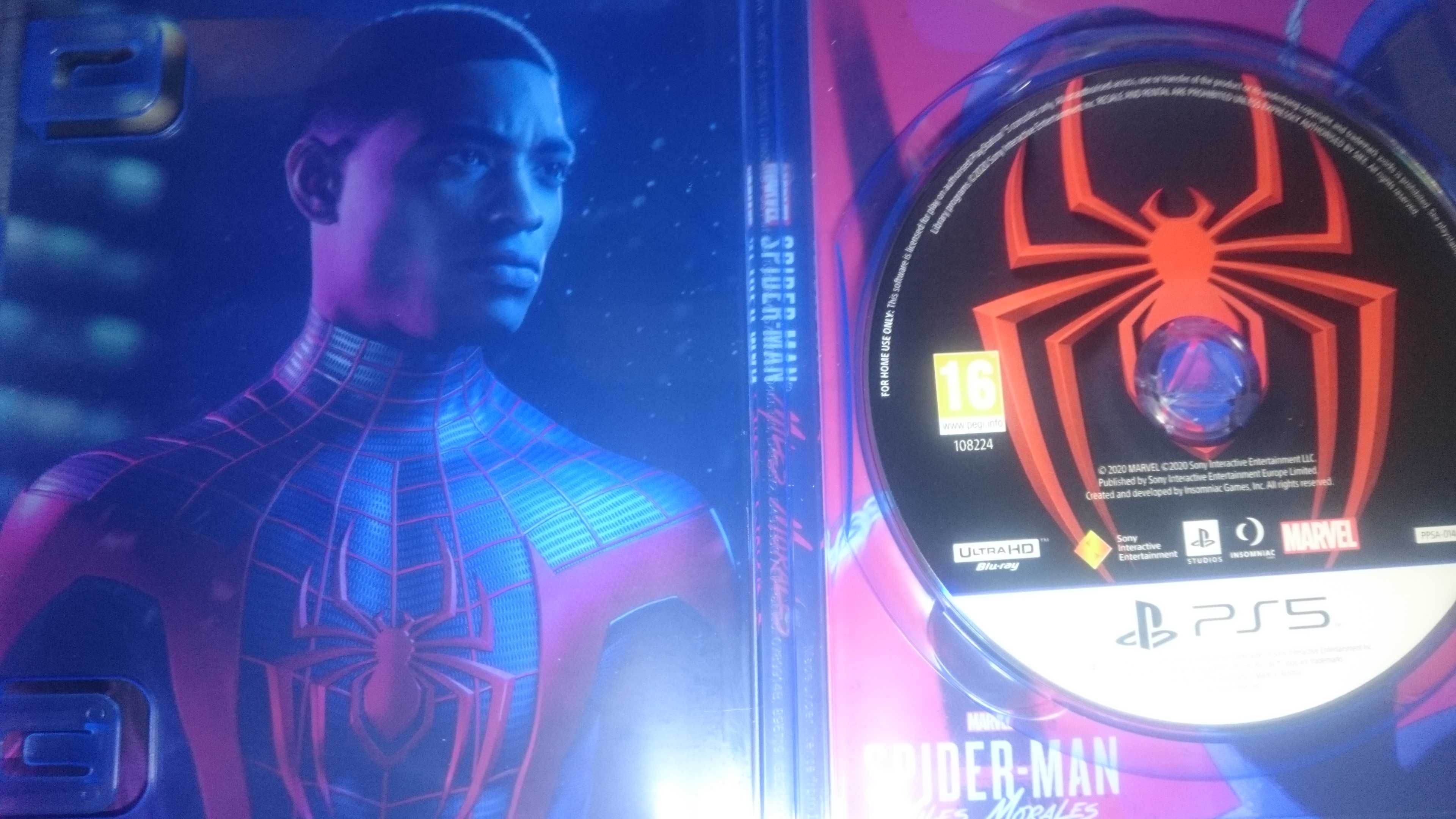 Spiderman Morales ps5 playstation 5 marvel avengers lego minecraft