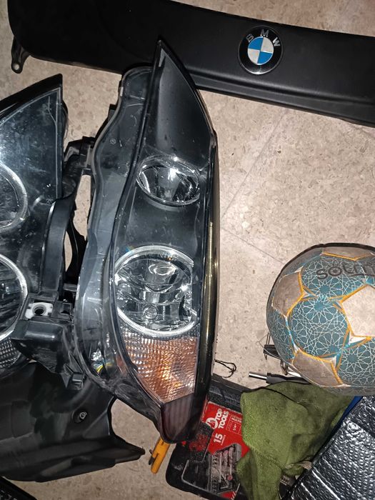 Vendo ou troco faróis bmw e60