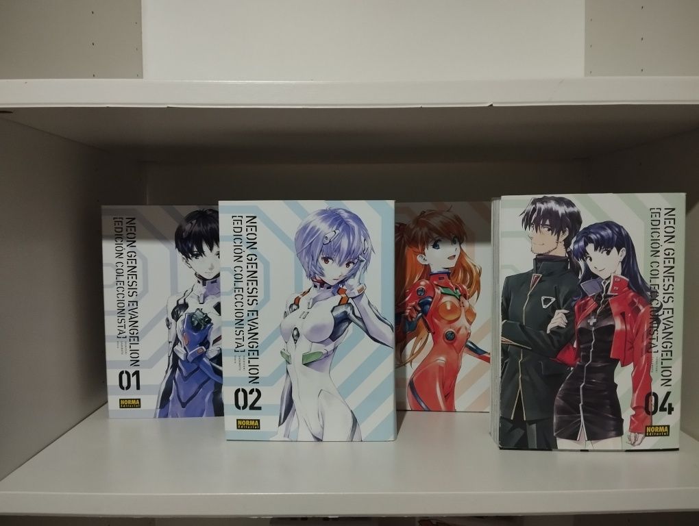 Mangas ( Jojo, evangelion collection edition e death note)