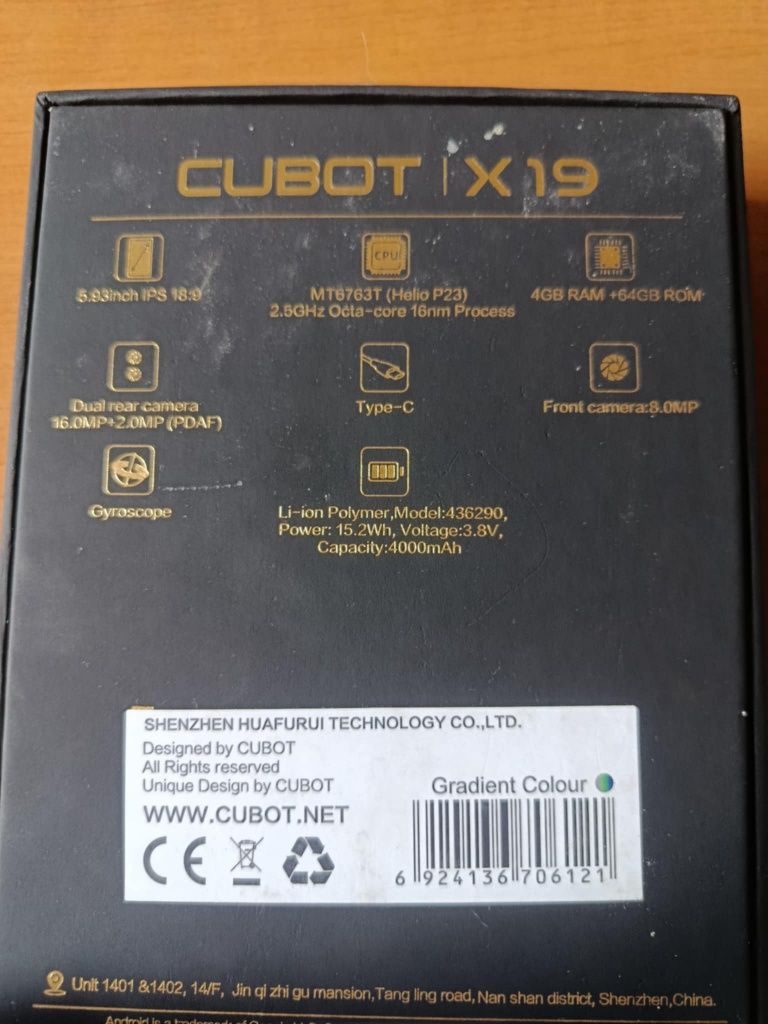 Telefon Cubot x19