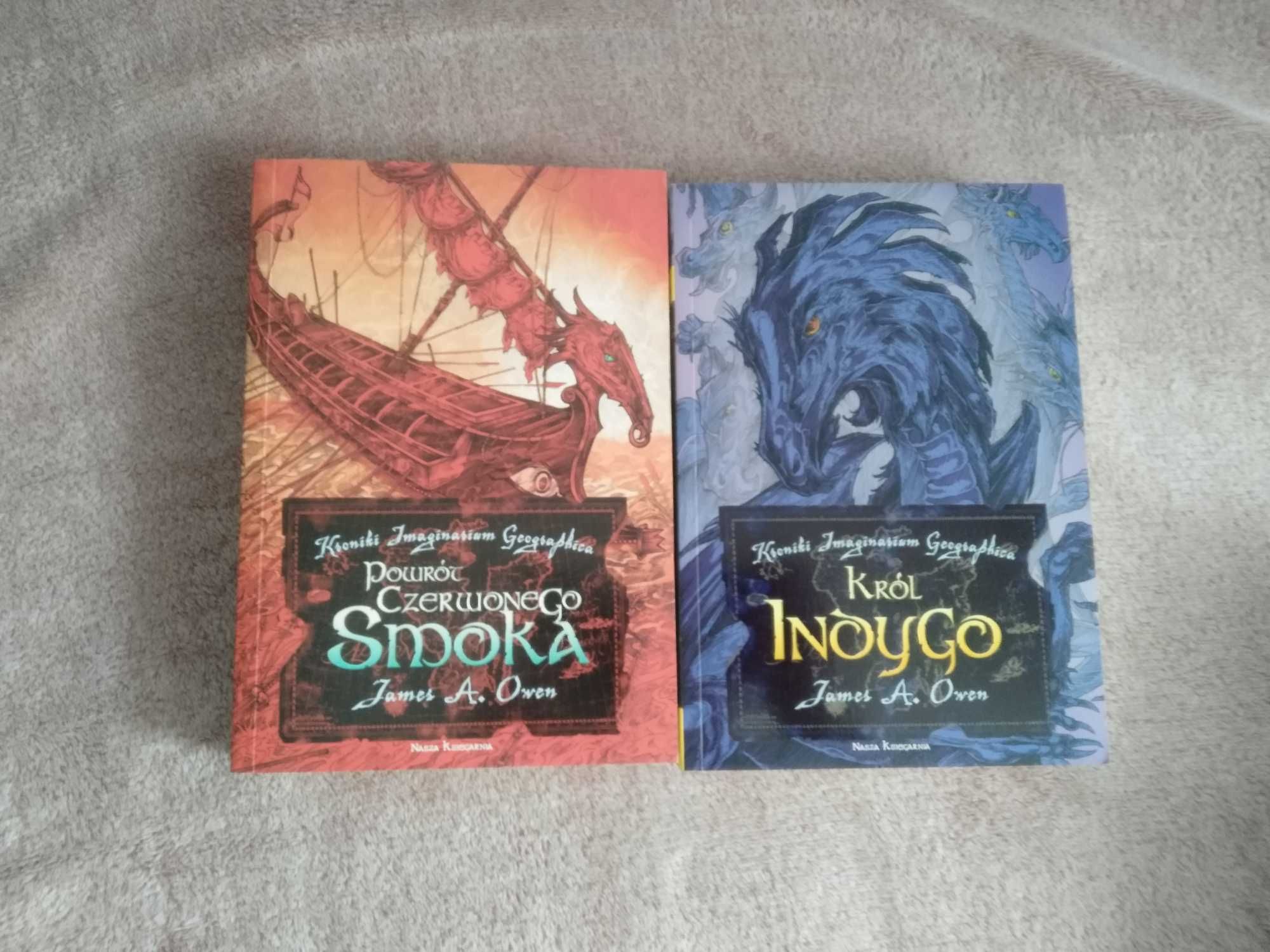 Powrót Czerwonego Smoka, Król Indygo - James A. Owen