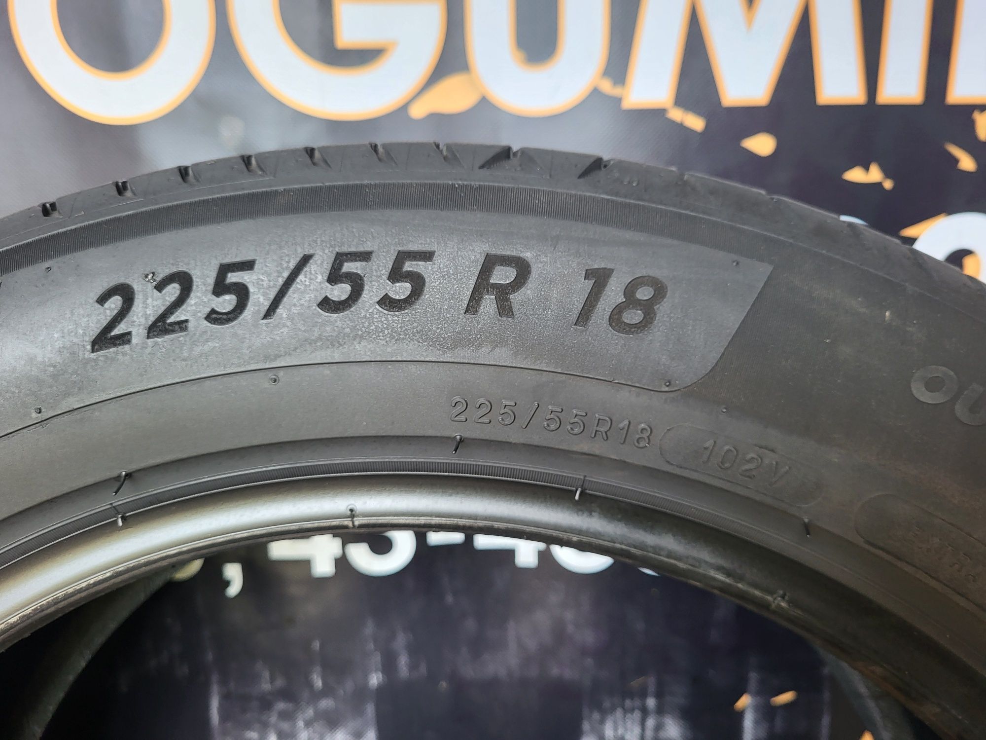 Opony letnie 225/55/18 Michelin 21rok 5mm