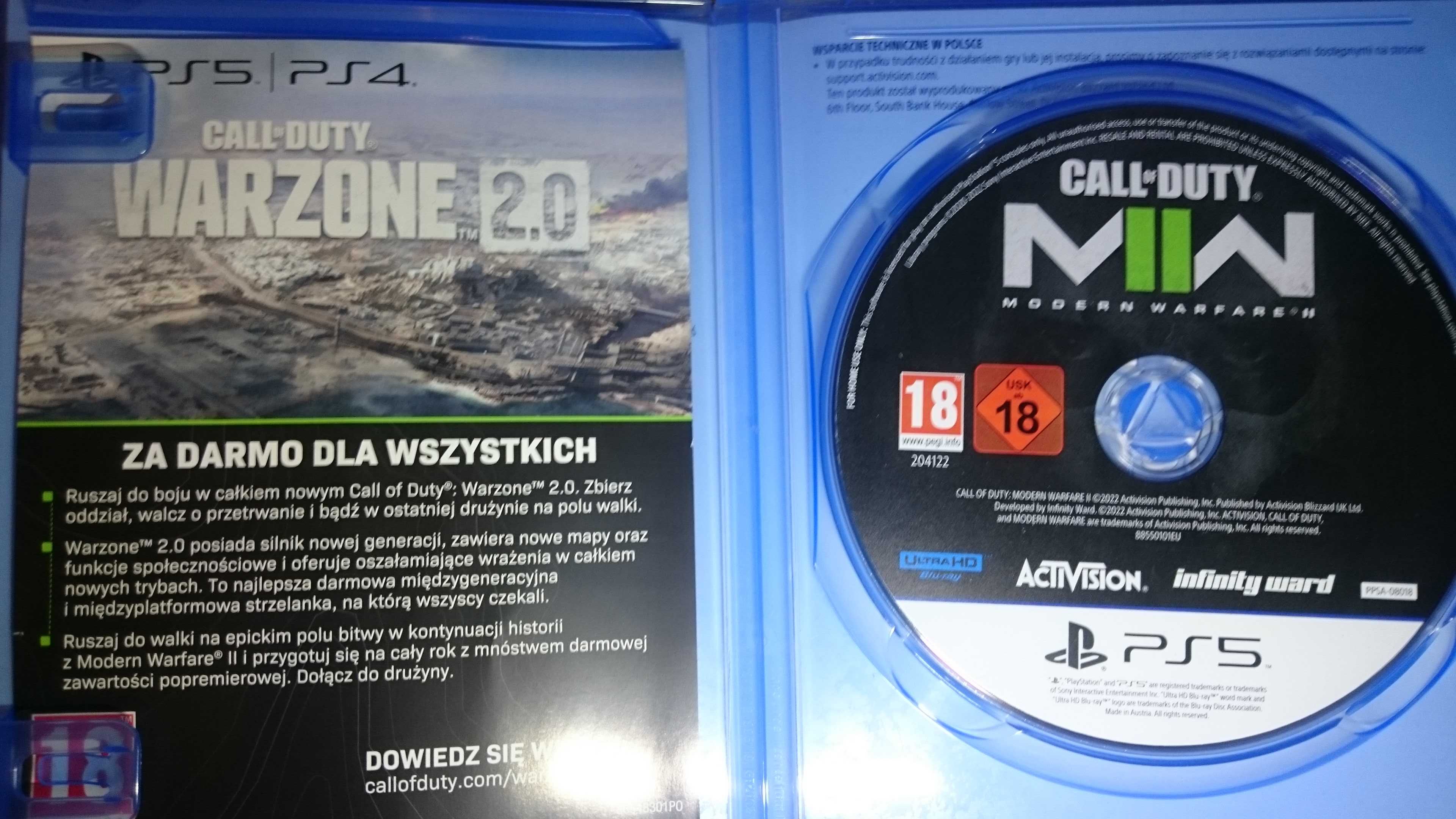 Gra Call of Duty Modern Warfare 2 II PL ps5 playstation 5 Battlefield