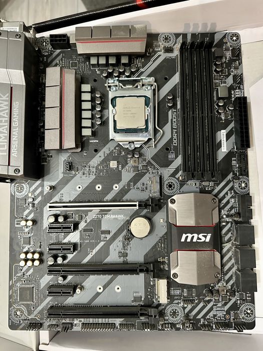 Zestaw płyta MSI Z270 + i5-7600K