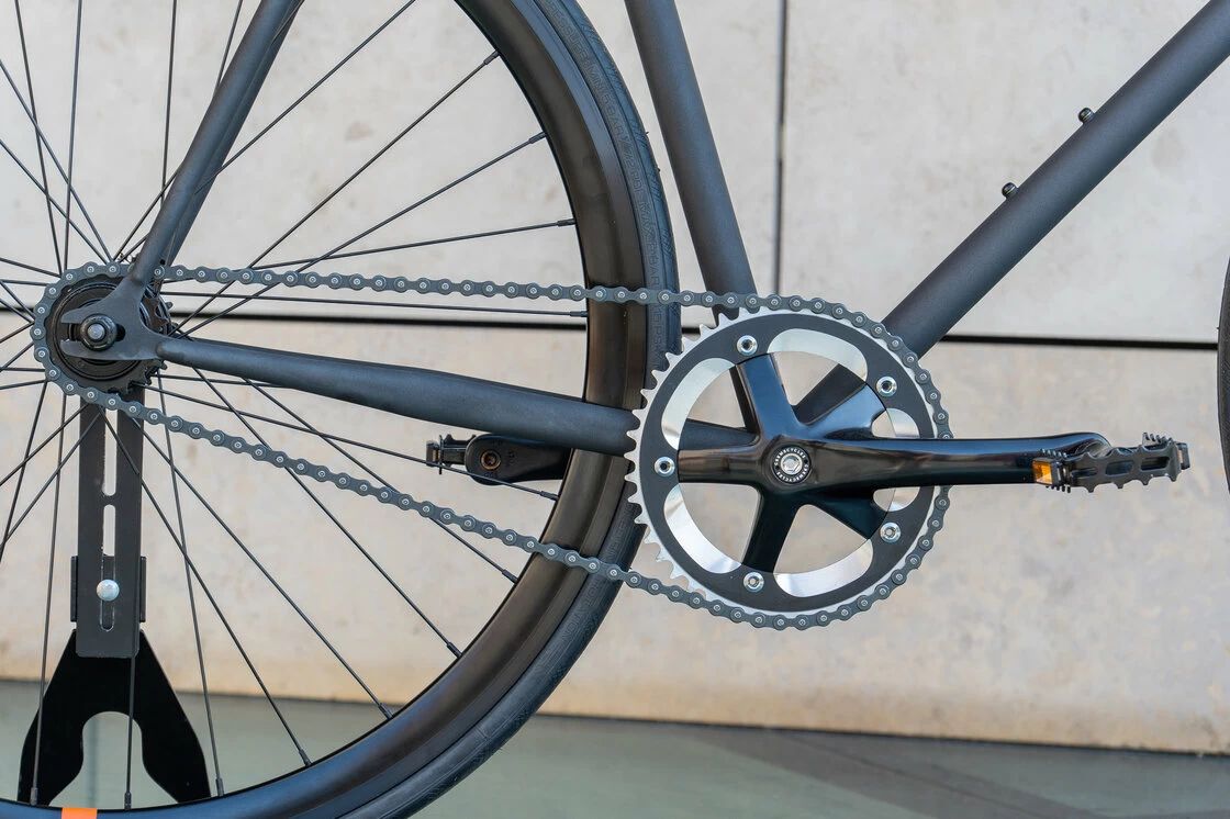 Rower ostre koło Creme Vinyl LTD  Black