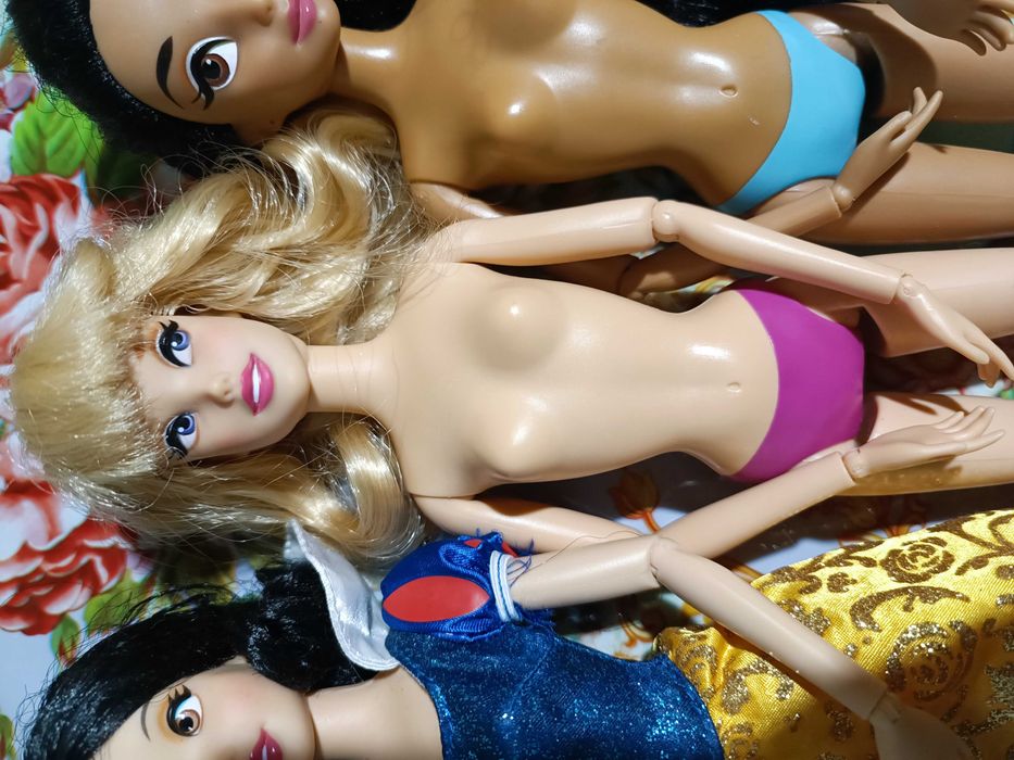 Лот лялечок Принцеси Дісней (Білосніжка,Аврора,Жасмін)