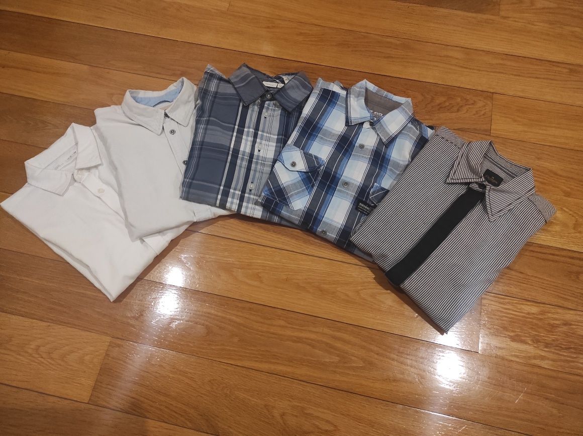 Camisas menino, Tiffosi, Levi's e Zara, tamanho 11-12 anos