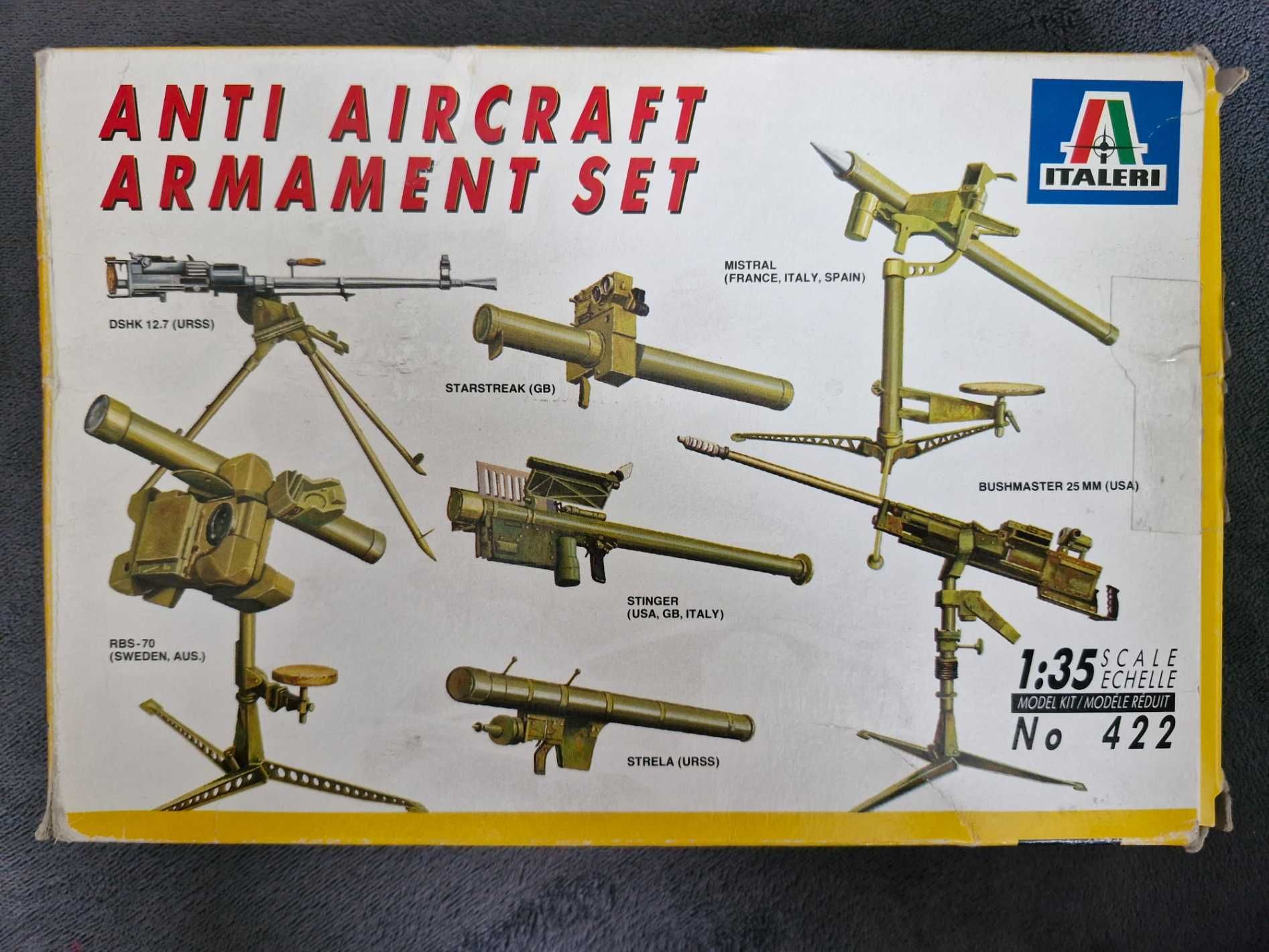 Italeri 422 - Anti Aircraft Armament Set (1:35) - UNIKAT (V)