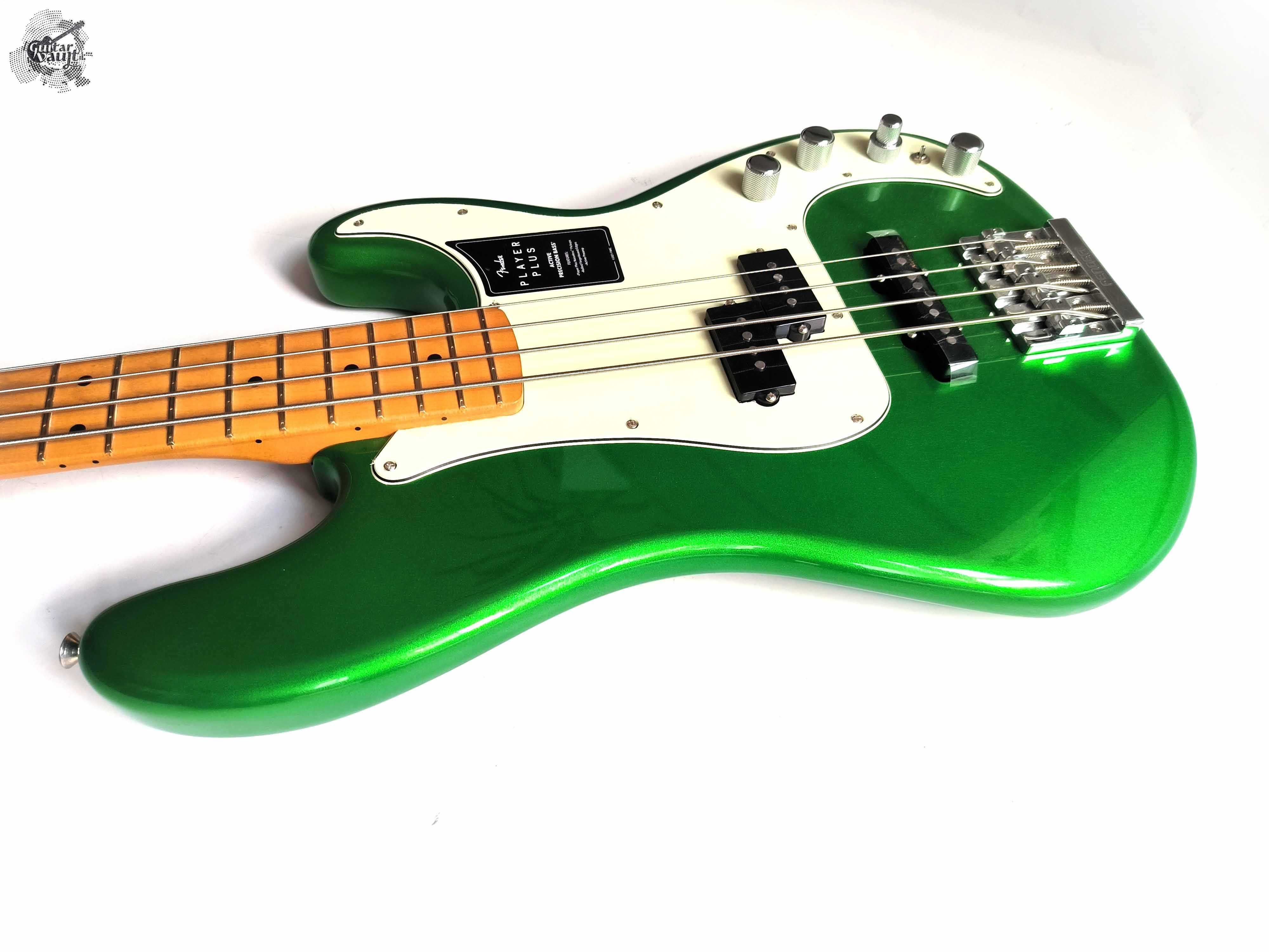 Новий Fender® Player Plus Precision Bass® '2022 Cosmic Jade