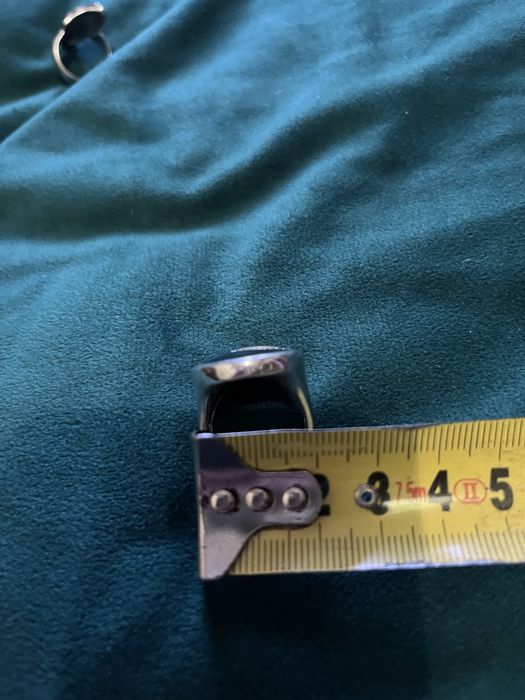 Trzy pierscionki srebrne, duże Apart