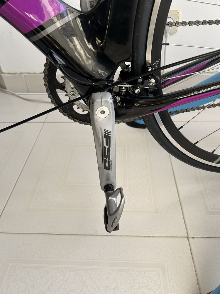 Bicicleta triatlo Felt B16 full carbono