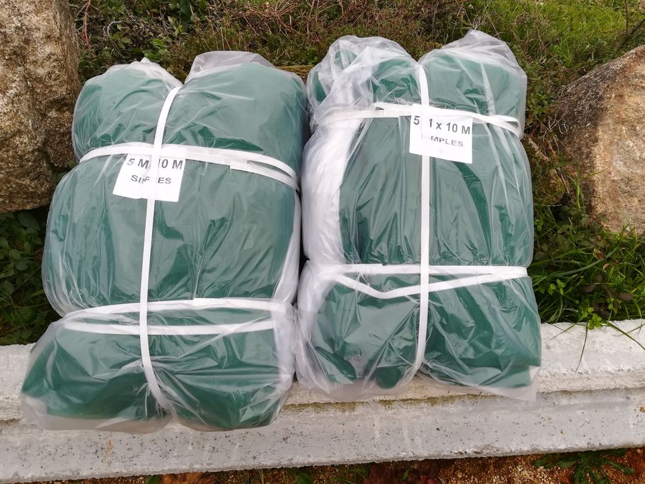 Manta/rede/toldo azeitona 5x10 metros