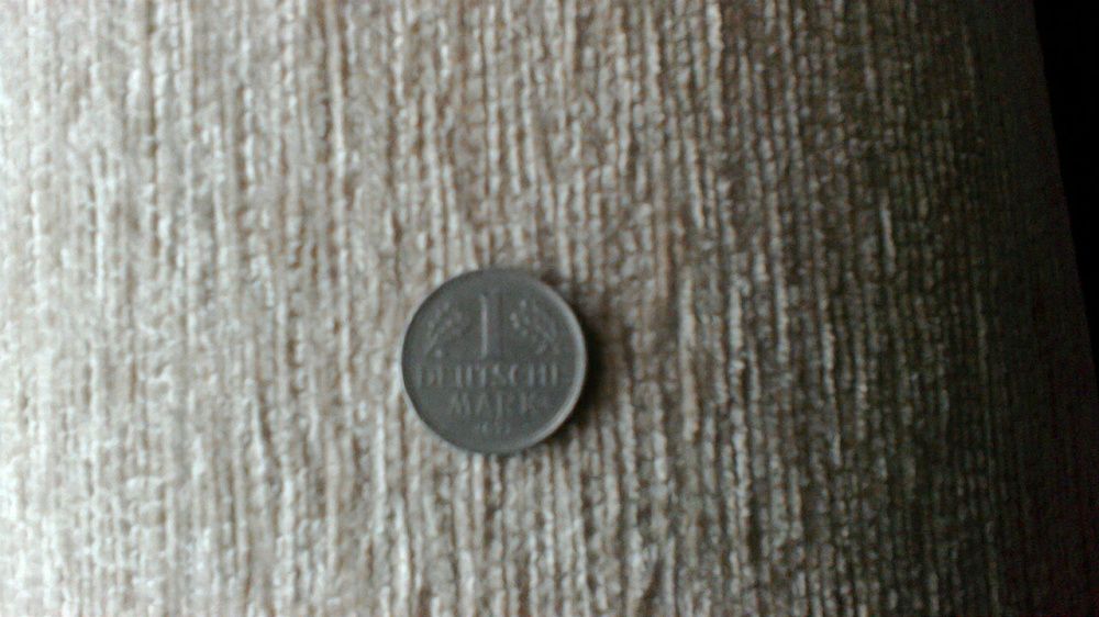 moeda antga alema 2 marcos alemaes ano 1973 e uma 1 marco ano 1974