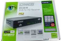 Dekoder odbiornik Schwaiger DVB-T2, HEVC DTR600 HD