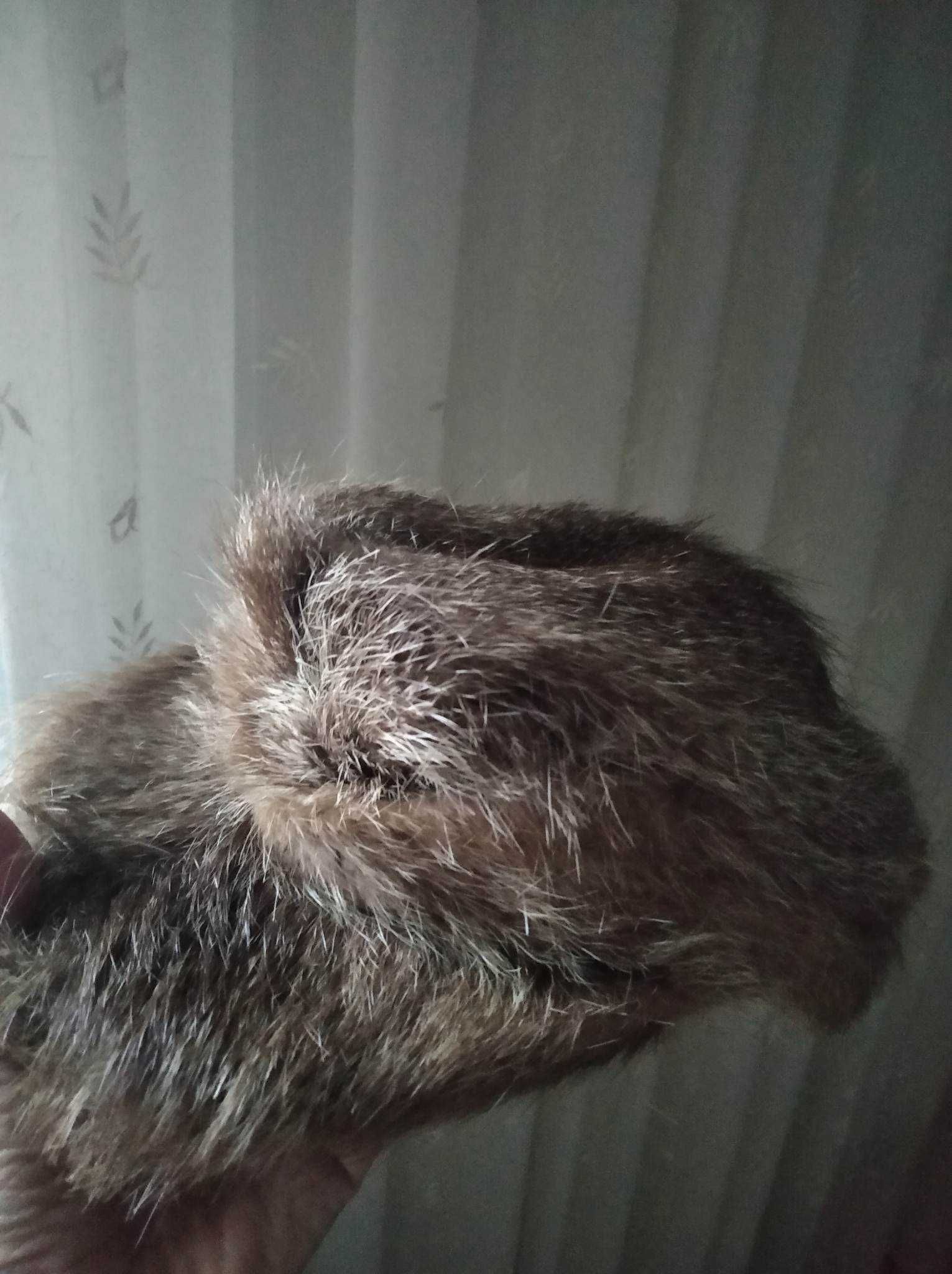 Sprzedam męską czapkę z daszkiem z nutrii