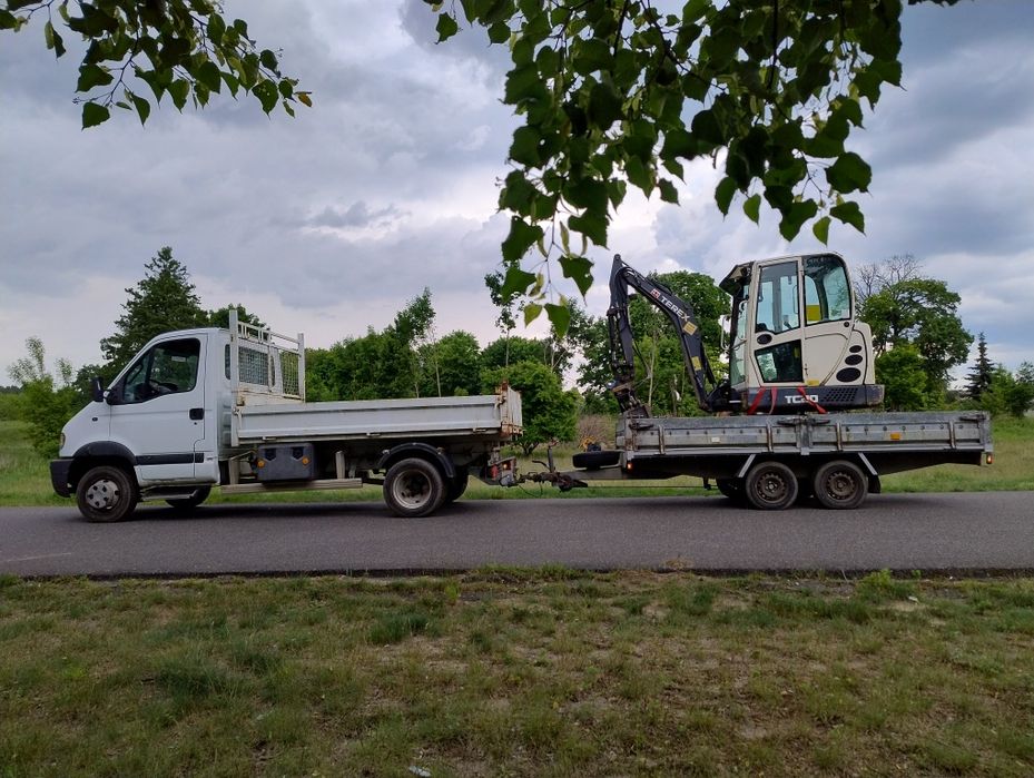 Usługi minikoparką i transport wywrotką. Drenaże i odwodnienia