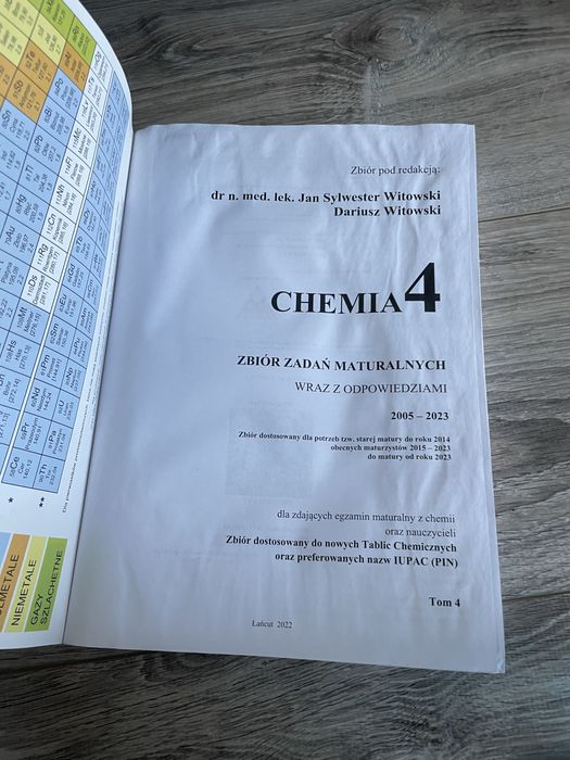 Chemia 4 zbiór witowski