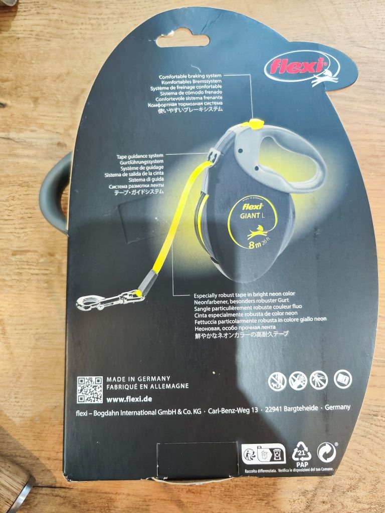 Flexi Giant L 8 m na tasmie