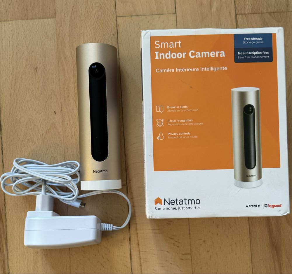 Kamera wewnetrzna Netatmo Welcome. Apple Home