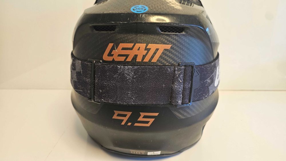 Kask Enduro Cross Leatt 9.5 Carbon roz L + 2 pary googli nowe szybki)