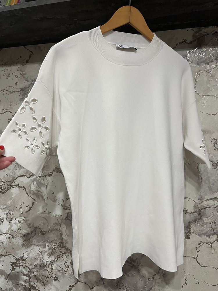 Кофтинка ZARA трикотаж