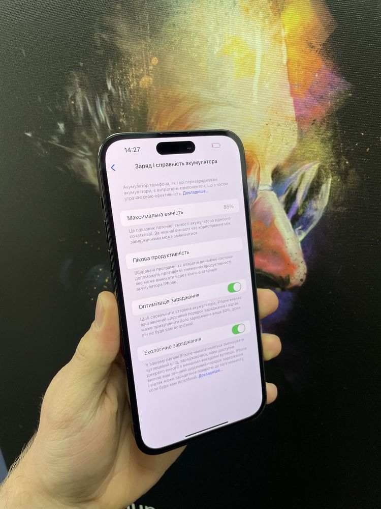 iPhone 14Pro Max 256Gb Space Black Never lock