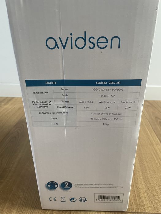 Purificador de ar avidsen