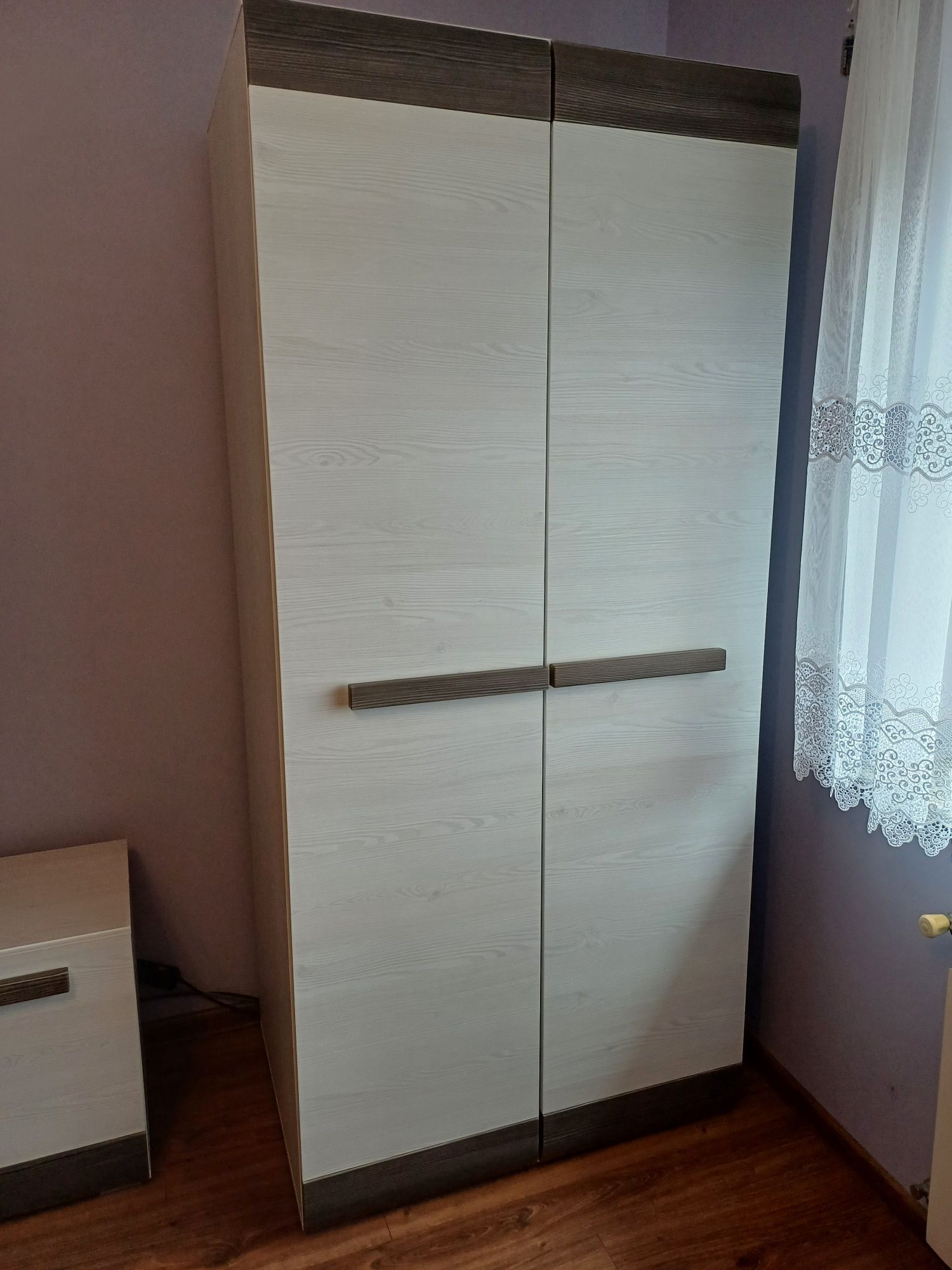 Szafa dwudzwiowa blanco