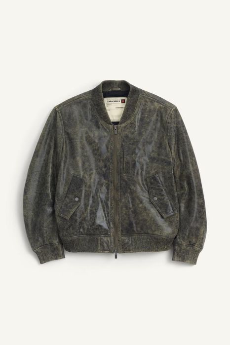 Skórzana kurtka. 100% skóra. Rozmiar XL. Zara.