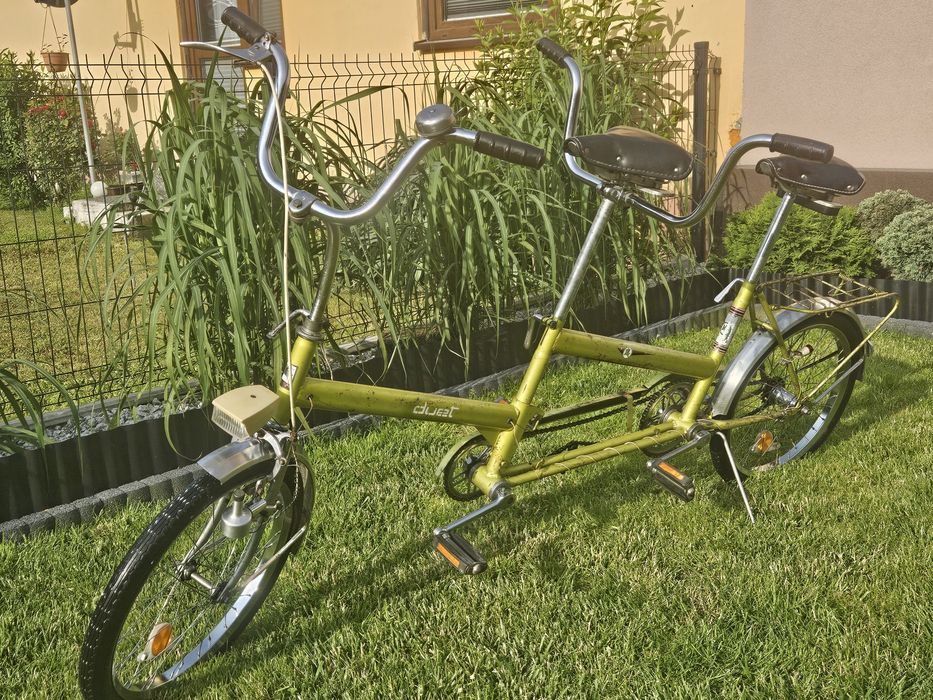 Rower duet tandem jubilat wigry 3 składak romet prl.