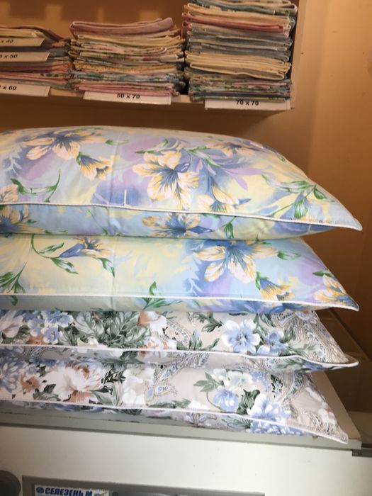 Чистка пір‘я, пошиття ковдр, постільна білизна