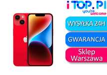 iPhone 14 128GB Czerwony I Jak nowy I Gwarancja 12 m I Sklep iTop Wawa