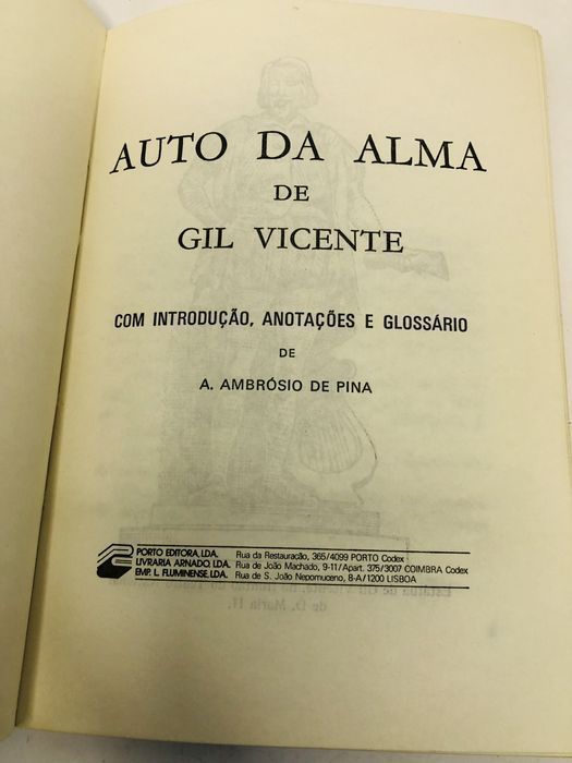 Auto da Alma - Gil Vicente