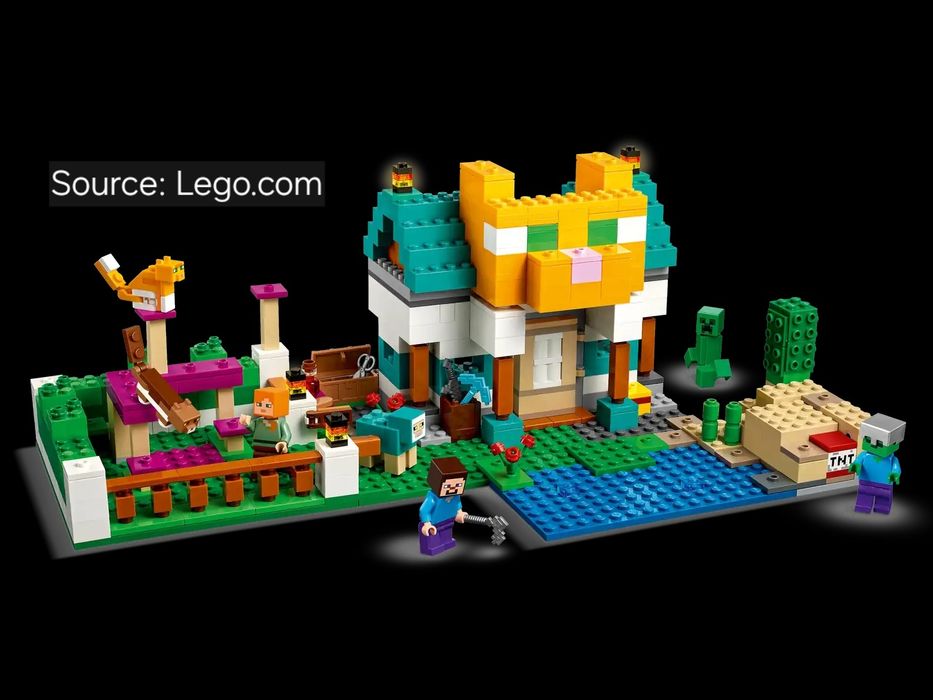 ENVIO GRATIS-LEGO 21249 The Crafting Box 4.0 - Minecraft