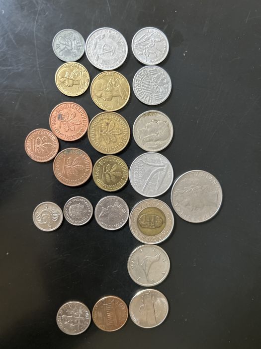 Монети різні обім або продаж