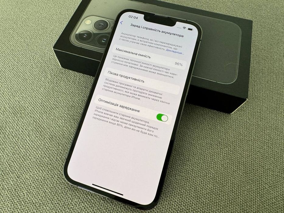 Apple iPhone 13 Pro 128GB Graphite АКБ 96%