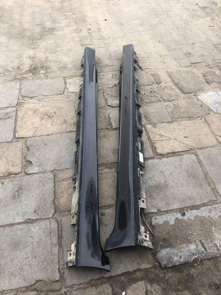 Nakladka progowa listwa prawa lewa bmw f10 f11 668 schwarz 2