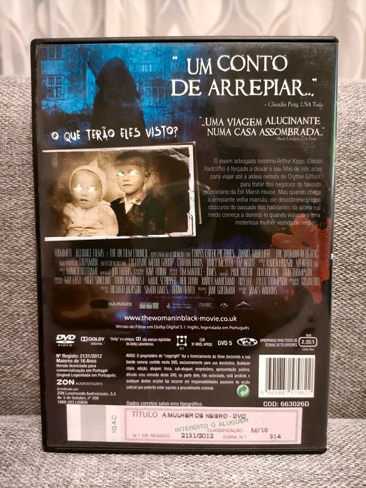 A Mulher de Negro Dvd