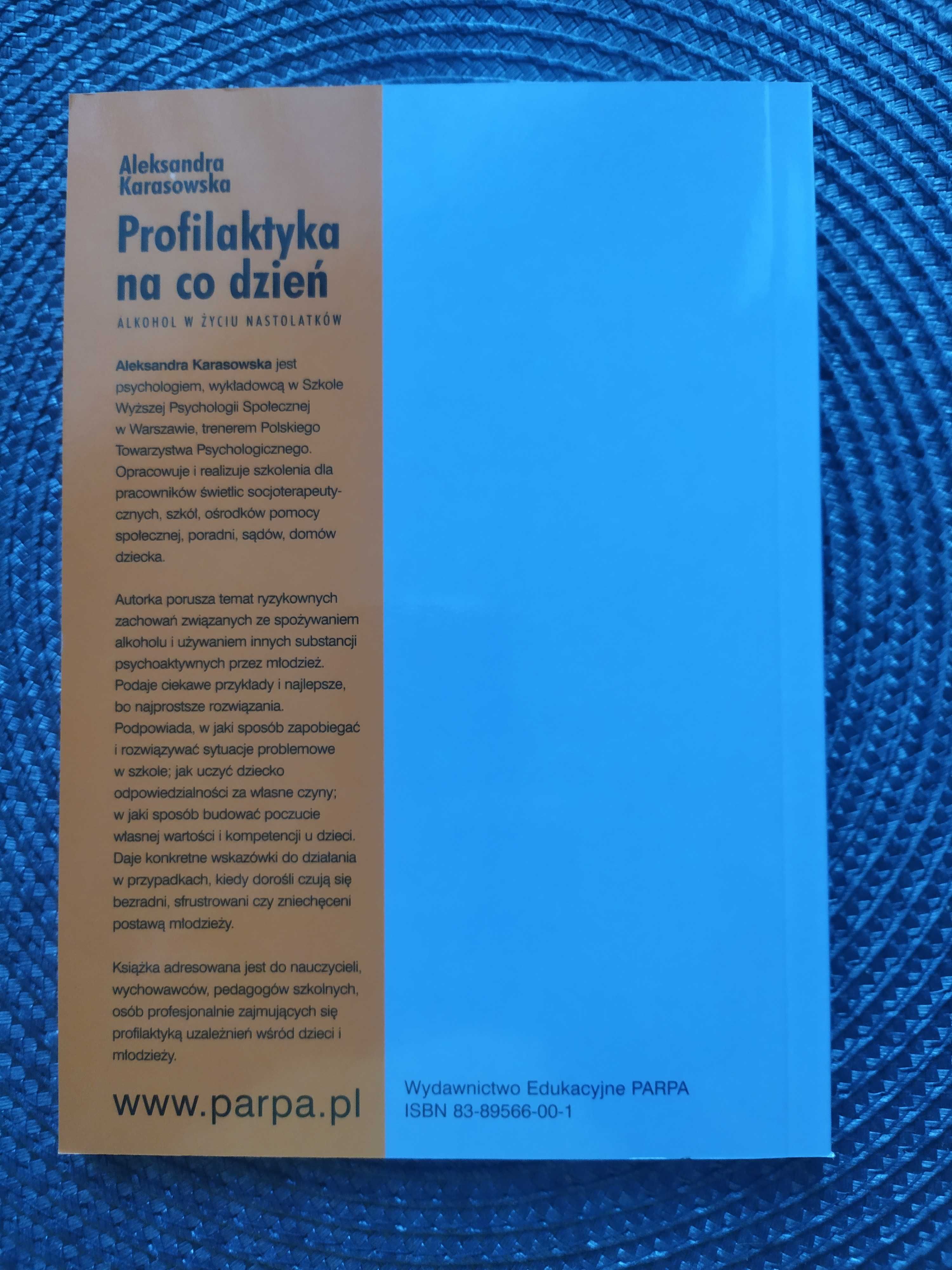 Profilaktyka na co dzień. Alkohol w życiu nastolatków