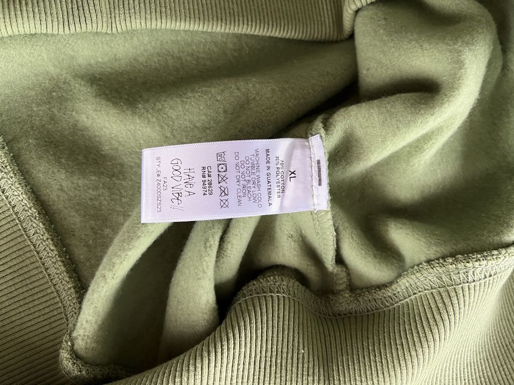 Stussy Green Zip Hoodie (XL)
