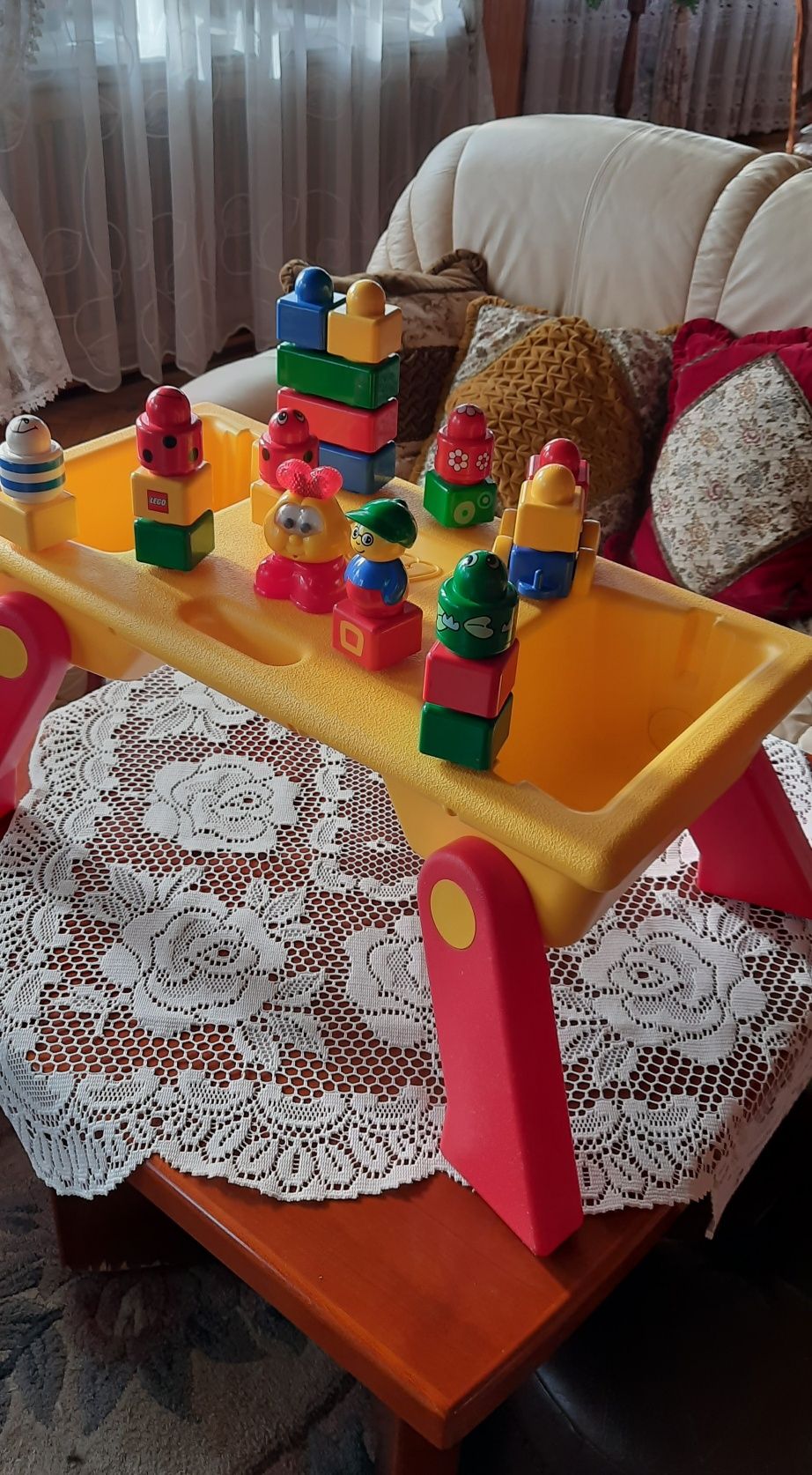 LEGO DUPLO  stolik z klockami