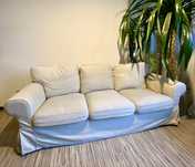 Sofa 3-osobowa, Kilanda jasnobeżowy