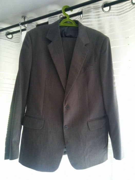 Stalowy garnitur rozm 54
