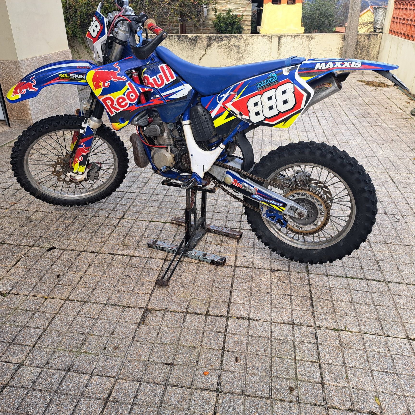 Mota enduro 2t yamaha Wr250z MATRICULADA