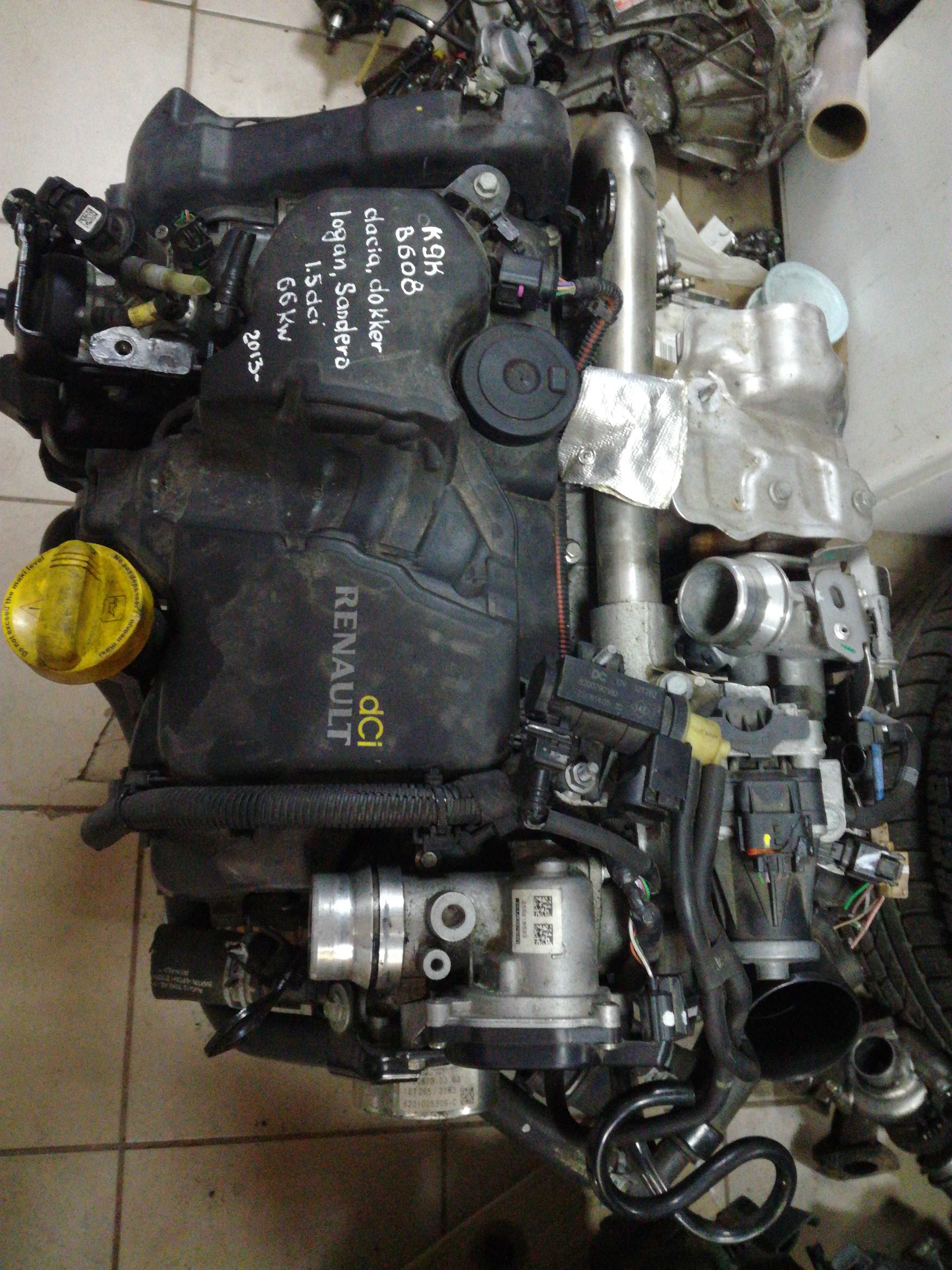 Двигун (мотор) Renault Dokker/Sandero/Dacia/Logan/Kangoo  K9KB608