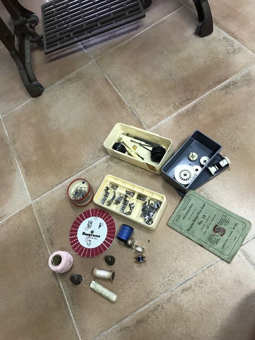 Maquina de costura antiga