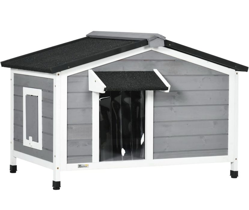 Casota para cão de madeira - PORTES GRÁTIS